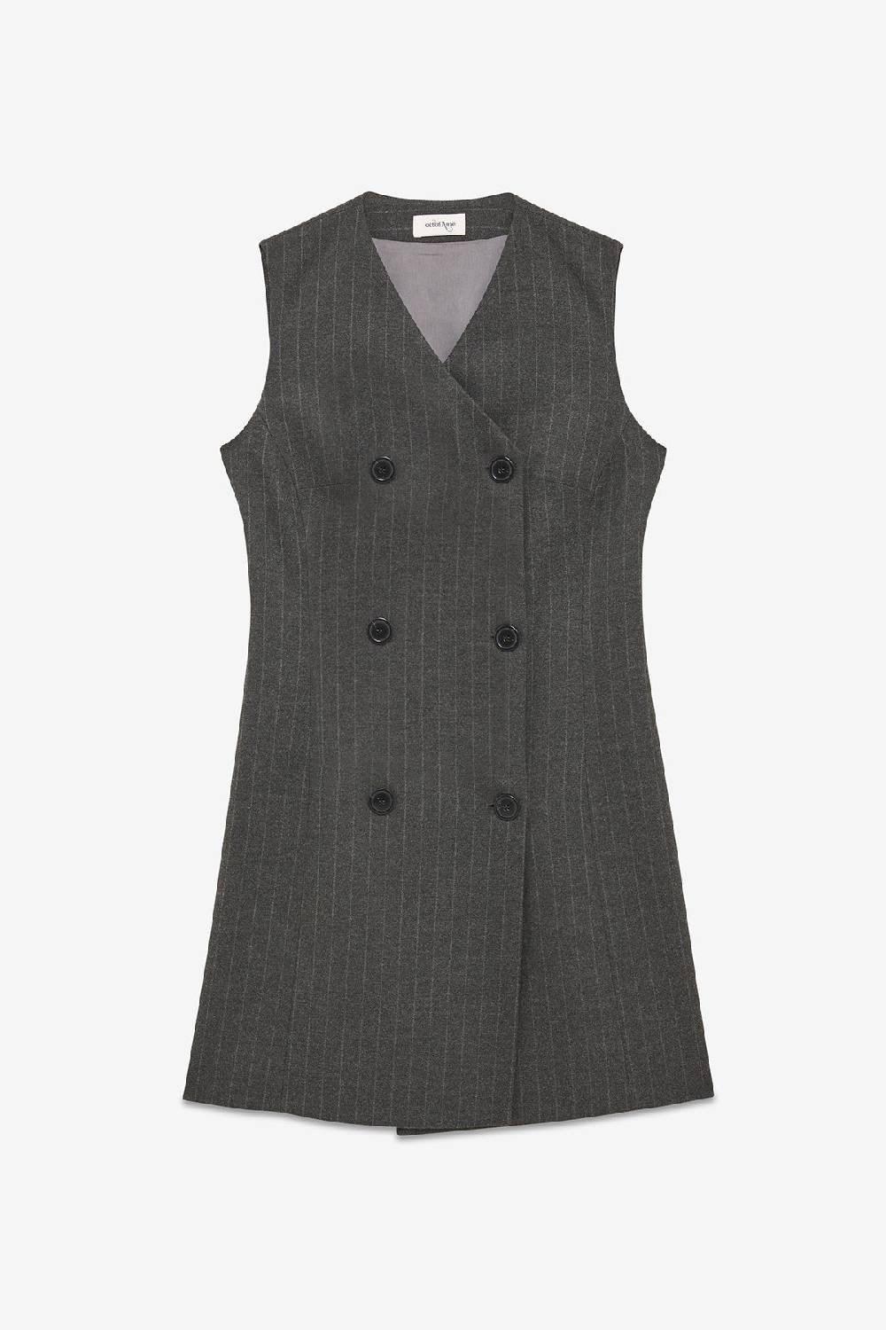 Ottod'Ame Double-breasted Short Dress