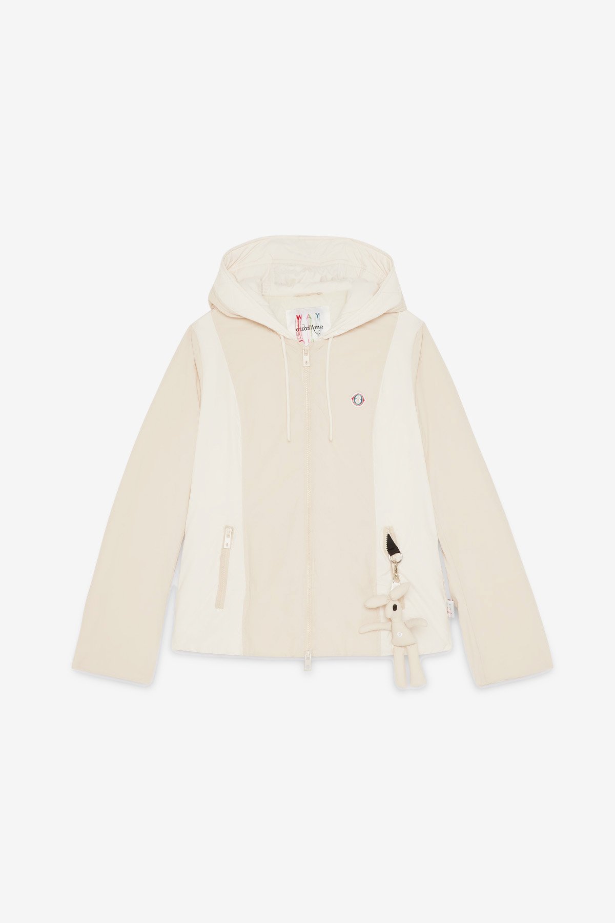 Ottod'Ame Down Jacket With Hood And Rear Laces