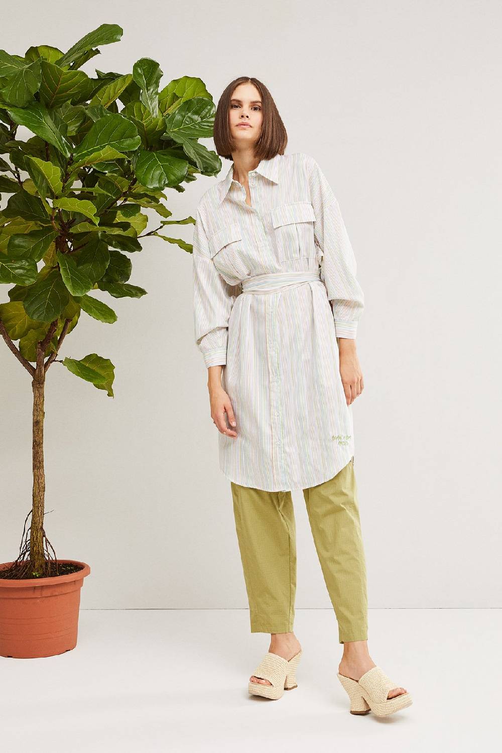 ottod'Ame Dress with sash