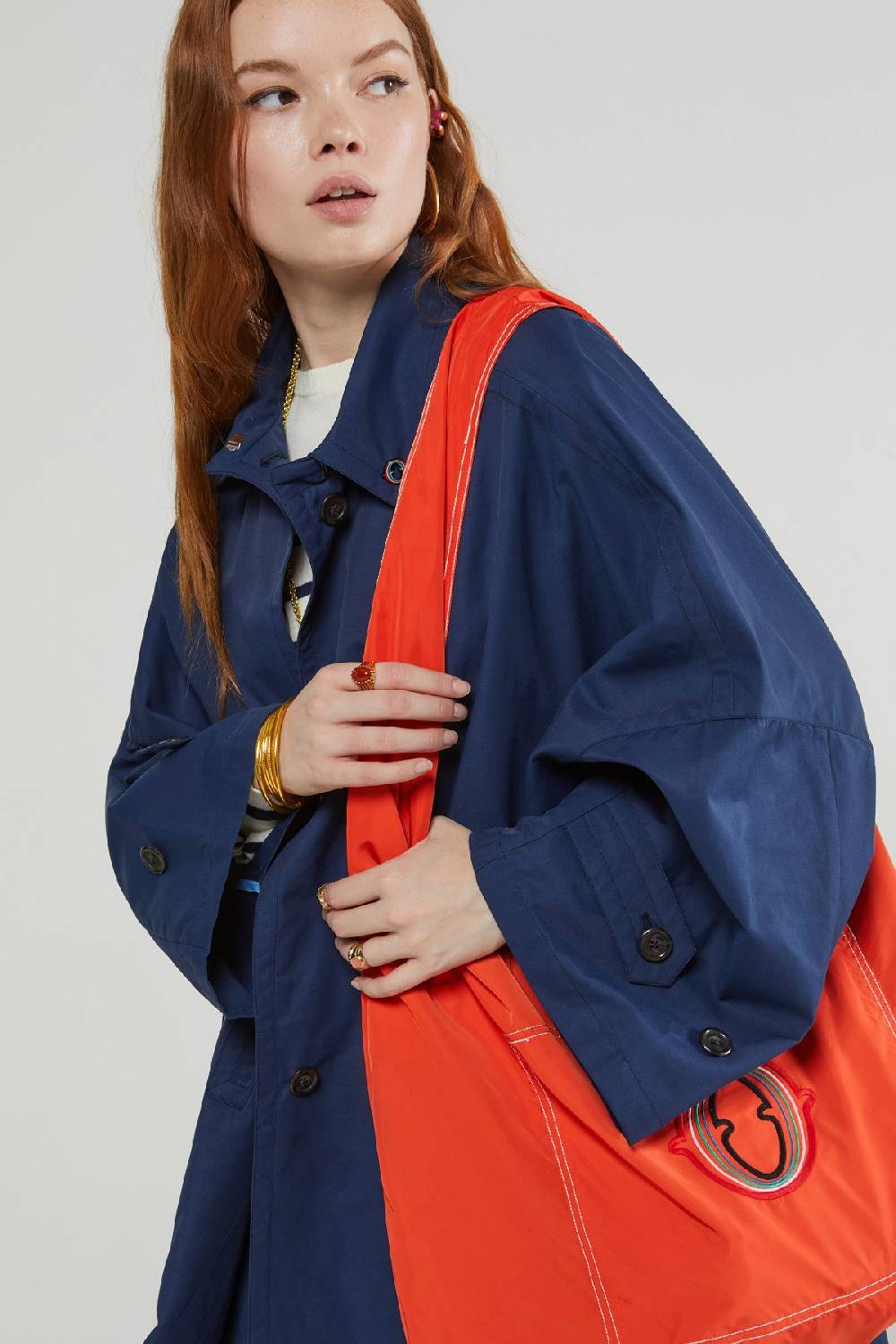 Ottod'Ame Fabric Maxi Bag