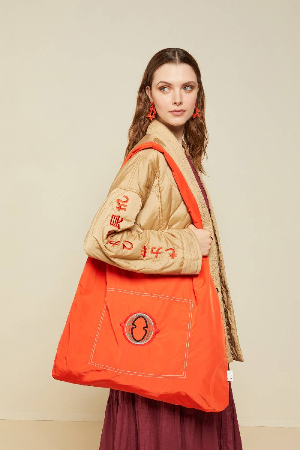 ottod'Ame Fabric Maxi bag