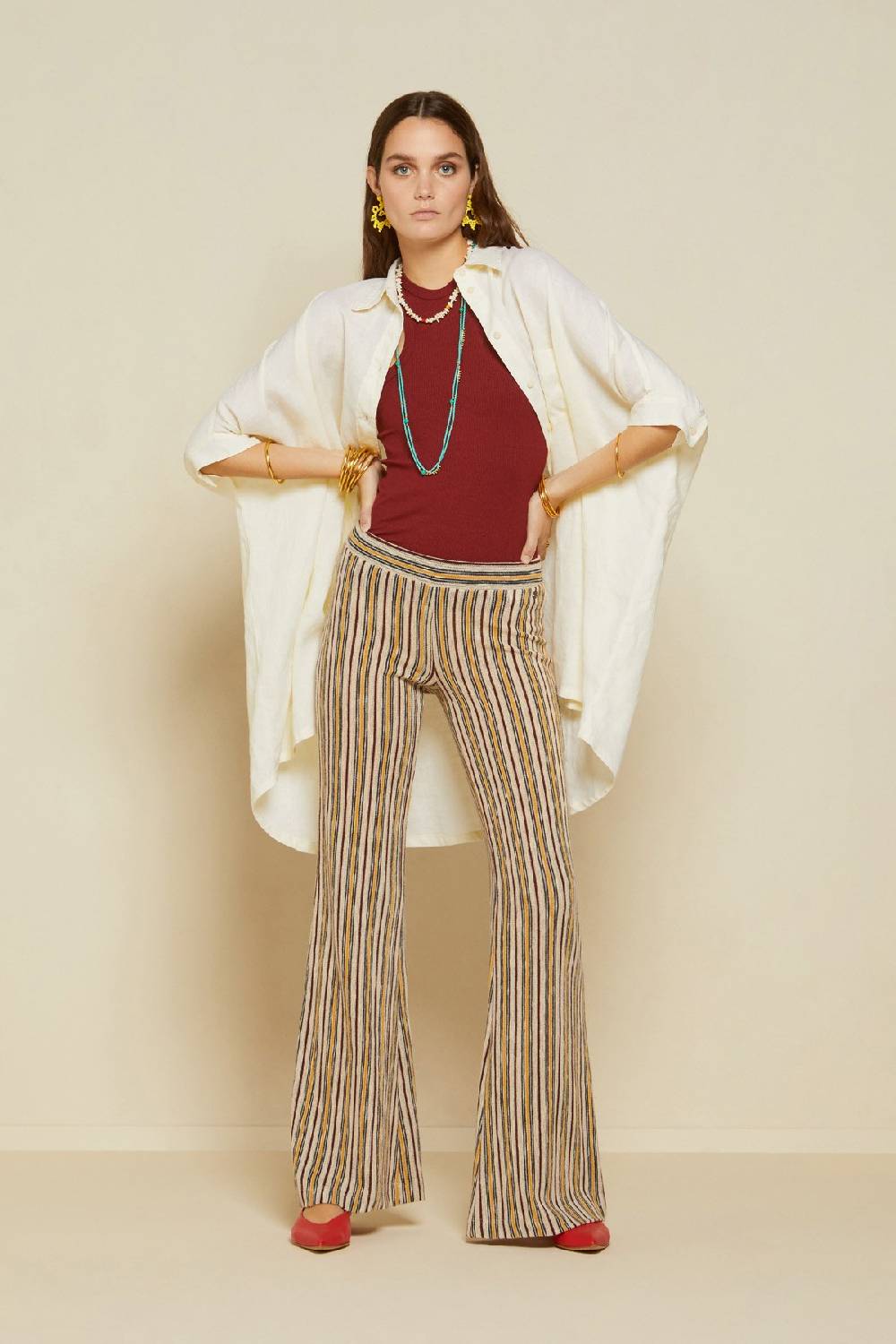 Ottod'Ame Flare Trousers