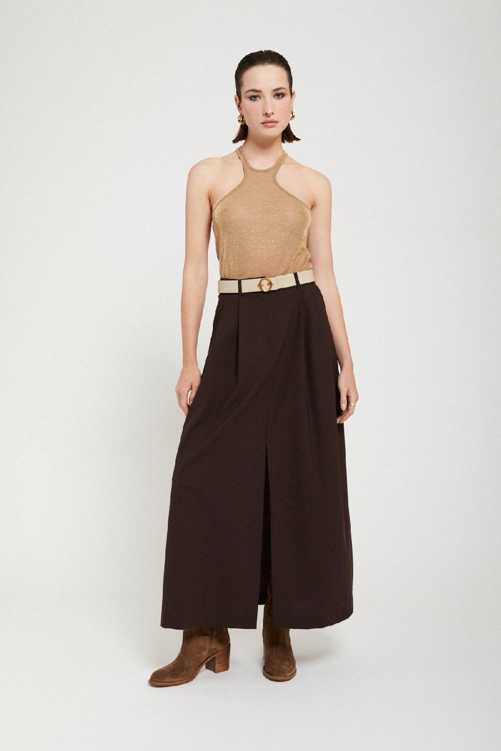 ottod'Ame Flared long skirt