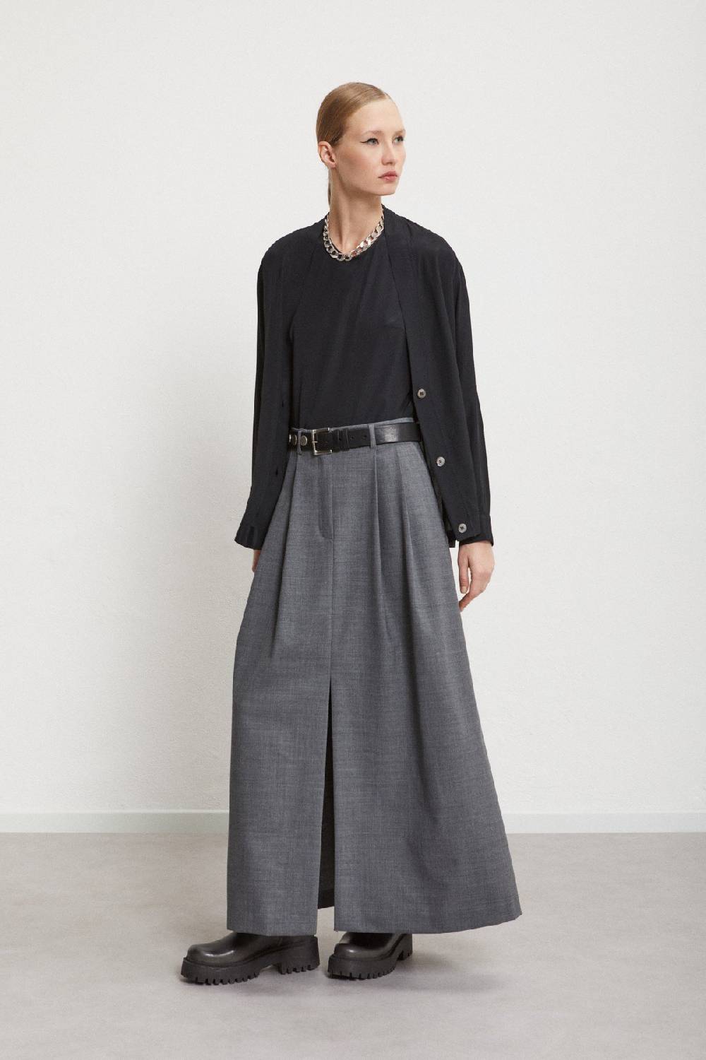 ottod'Ame Flared long skirt