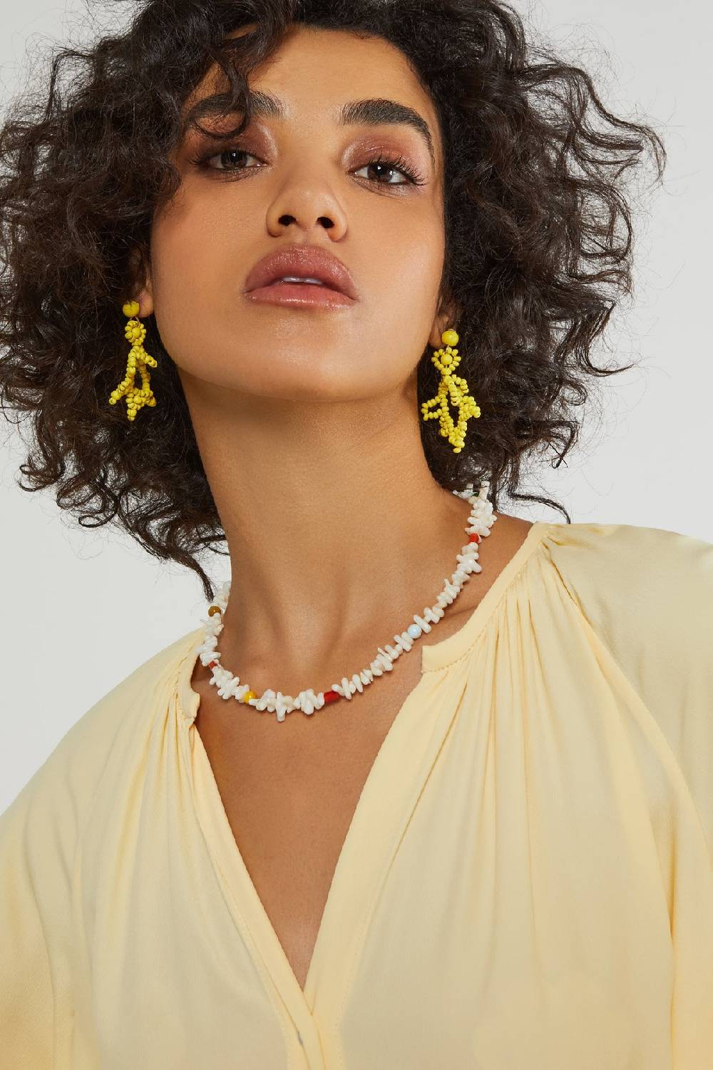 Ottod'Ame Fluid Silk Blend Midi Dress