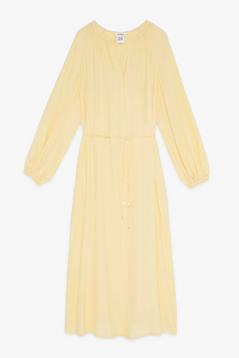 Ottod'Ame Fluid Silk Blend Midi Dress