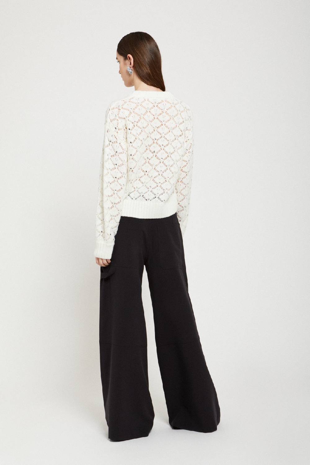 Ottod'Ame Fretworked Sweater