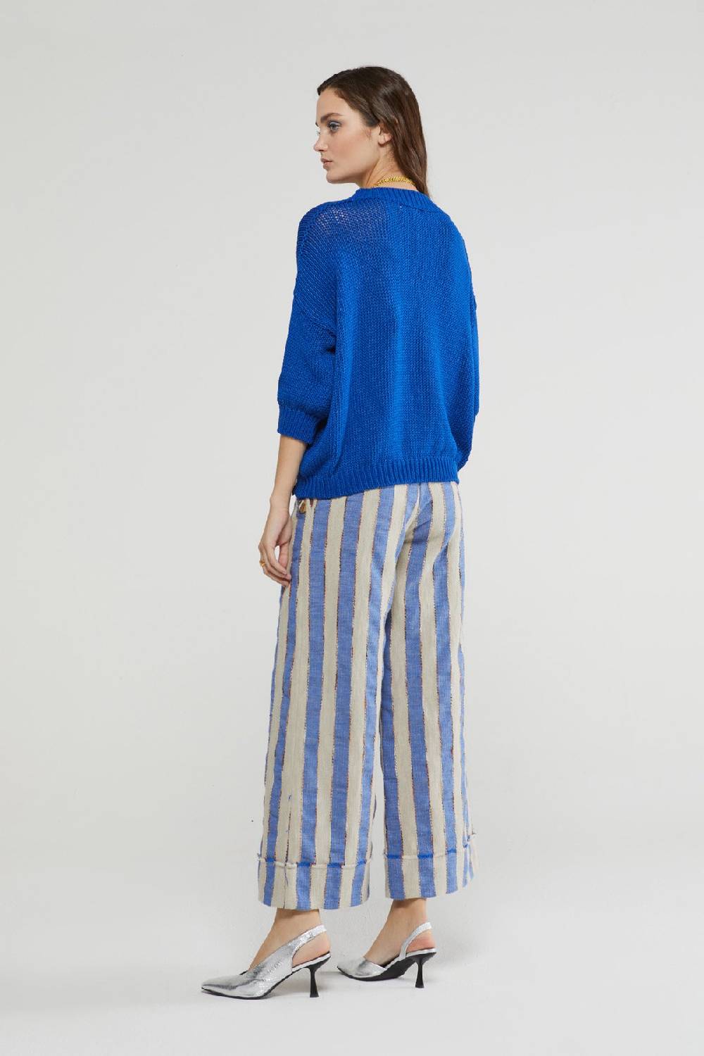 Ottod'Ame Fretworked Sweater