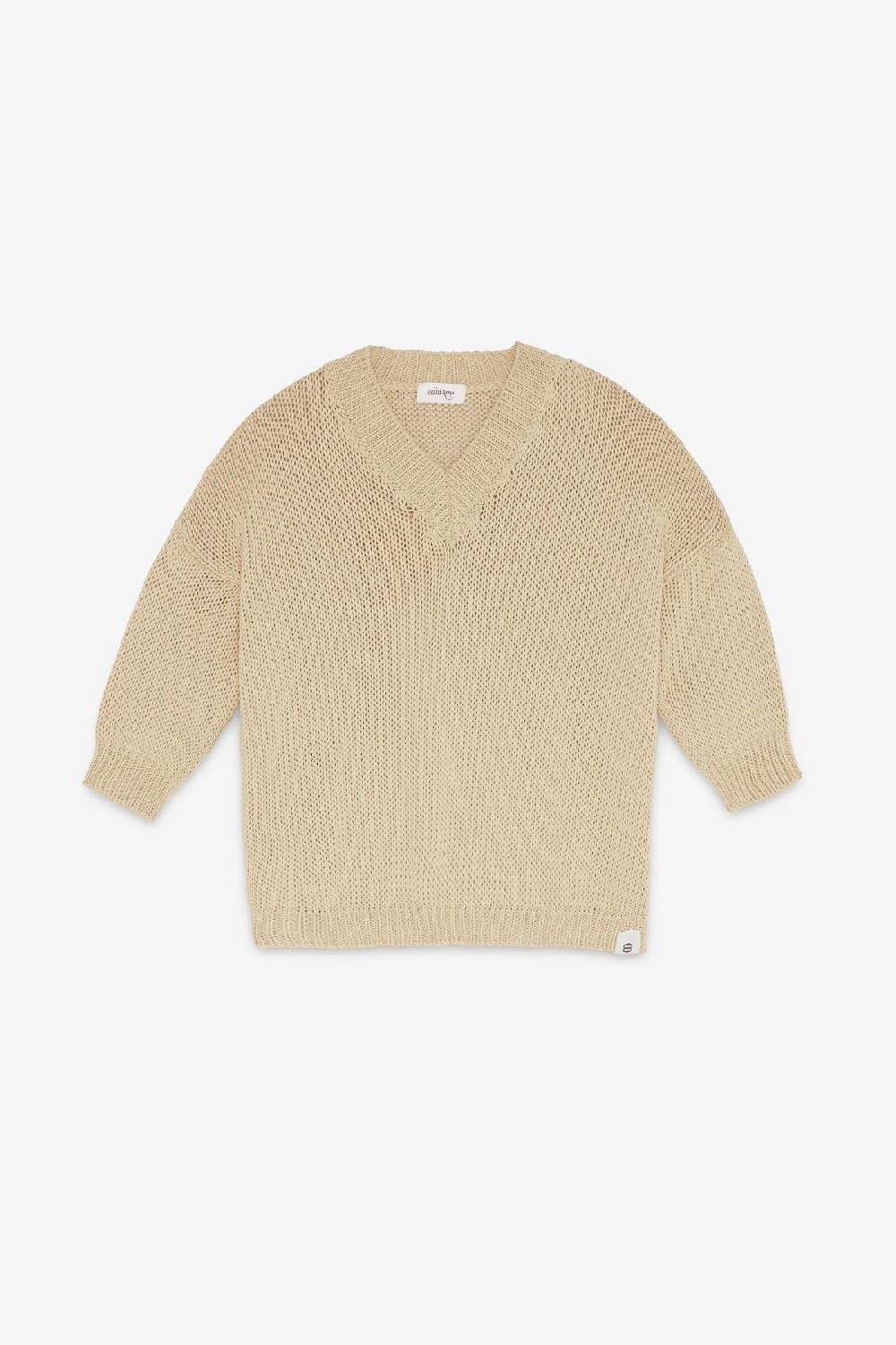 Ottod'Ame Fretworked Sweater