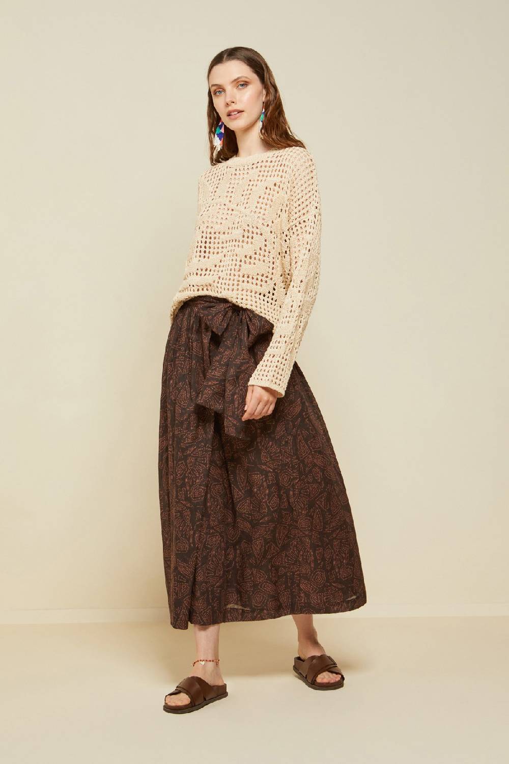 ottod'Ame Fretworked sweater