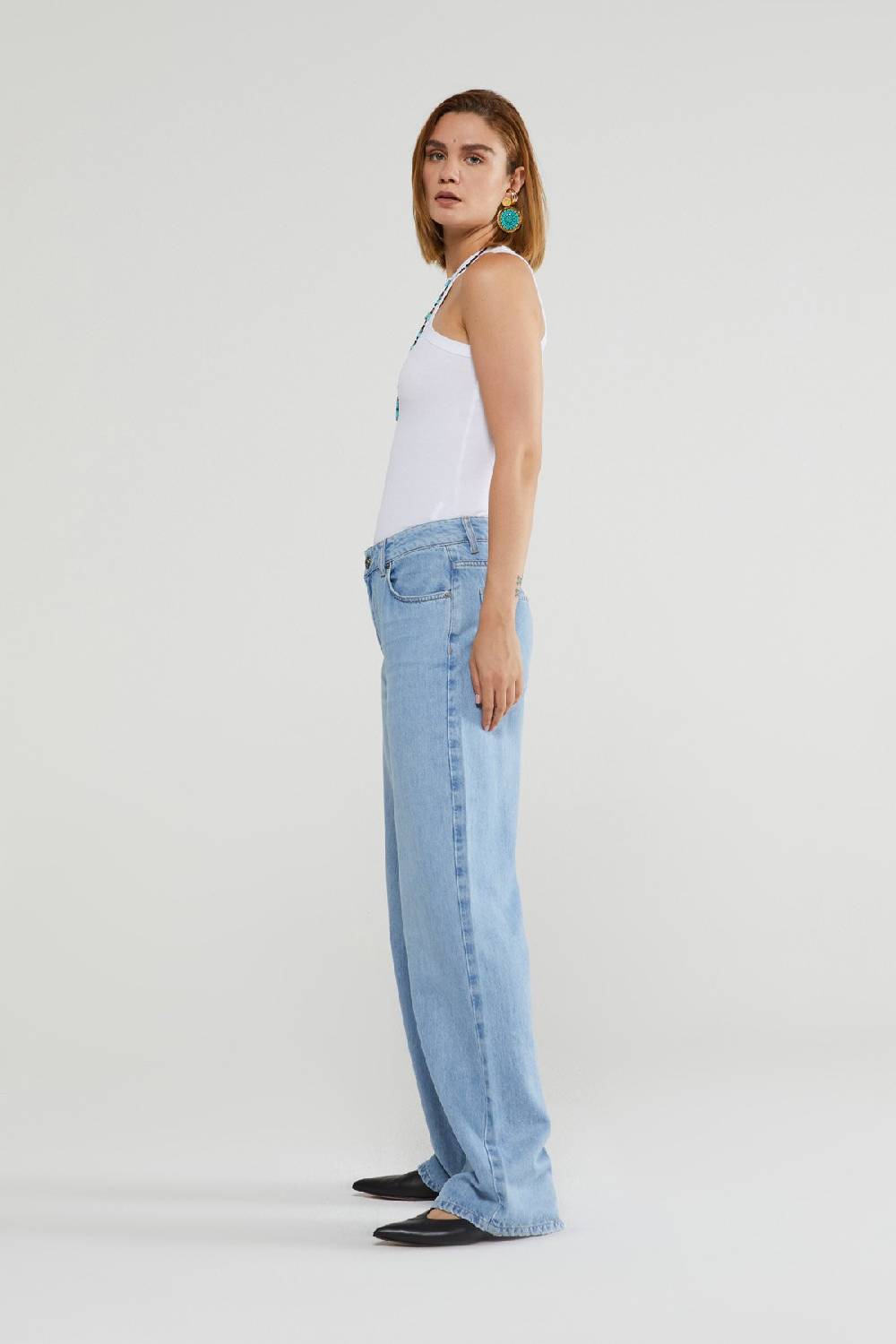 Ottod'Ame Full Leg Jeans