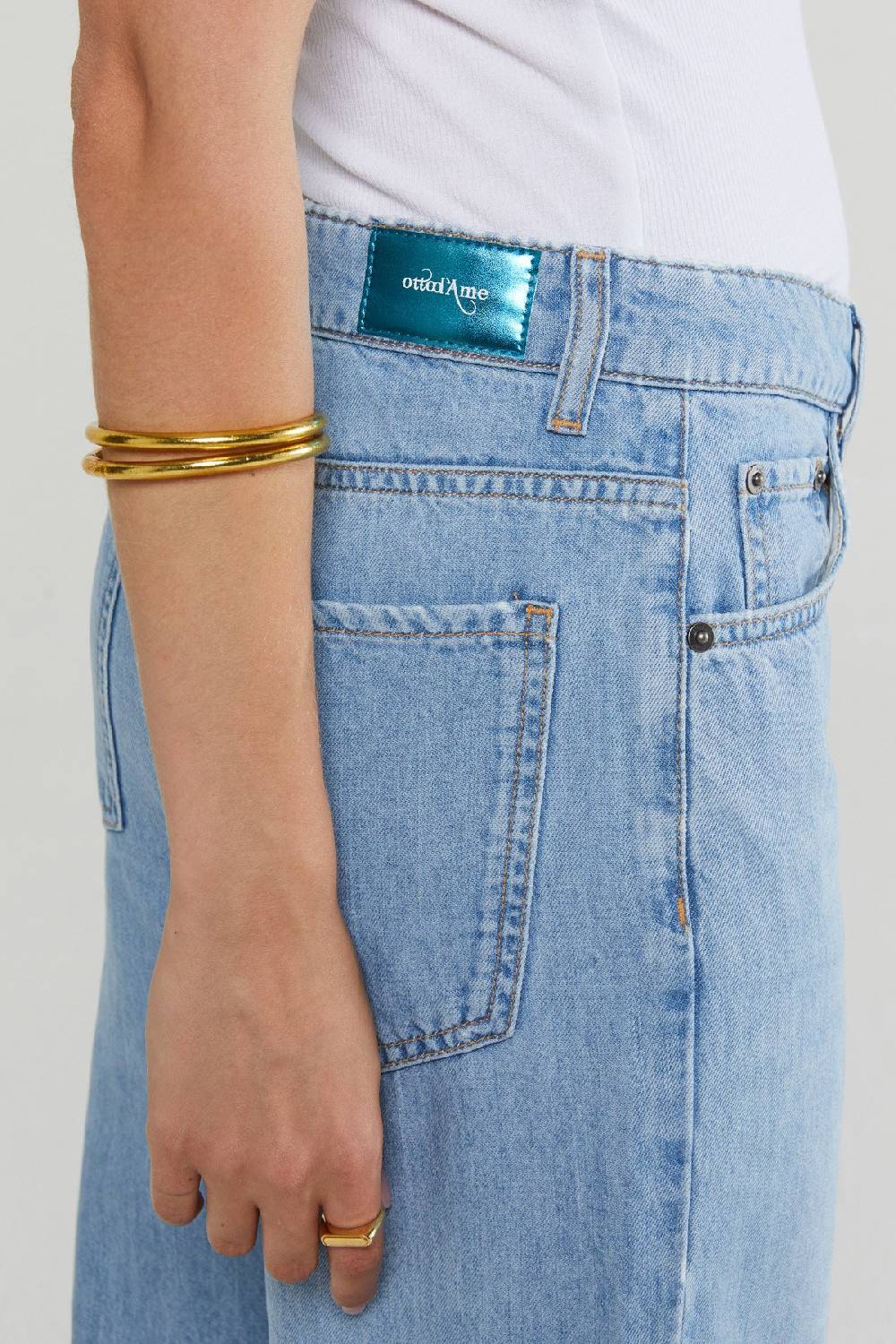 Ottod'Ame Full Leg Jeans