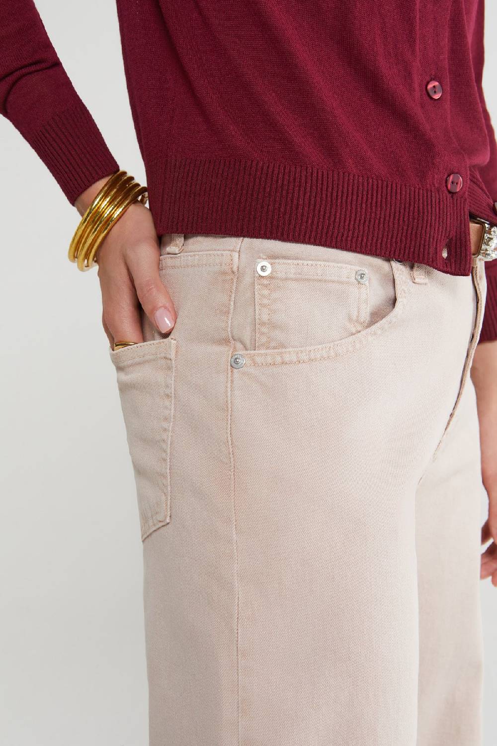 Ottod'Ame Full Leg Jeans