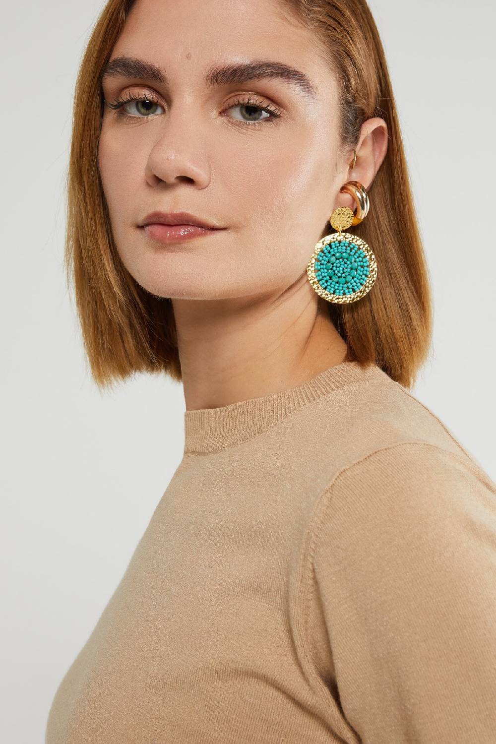 Ottod'Ame Half-sleeve Sweater