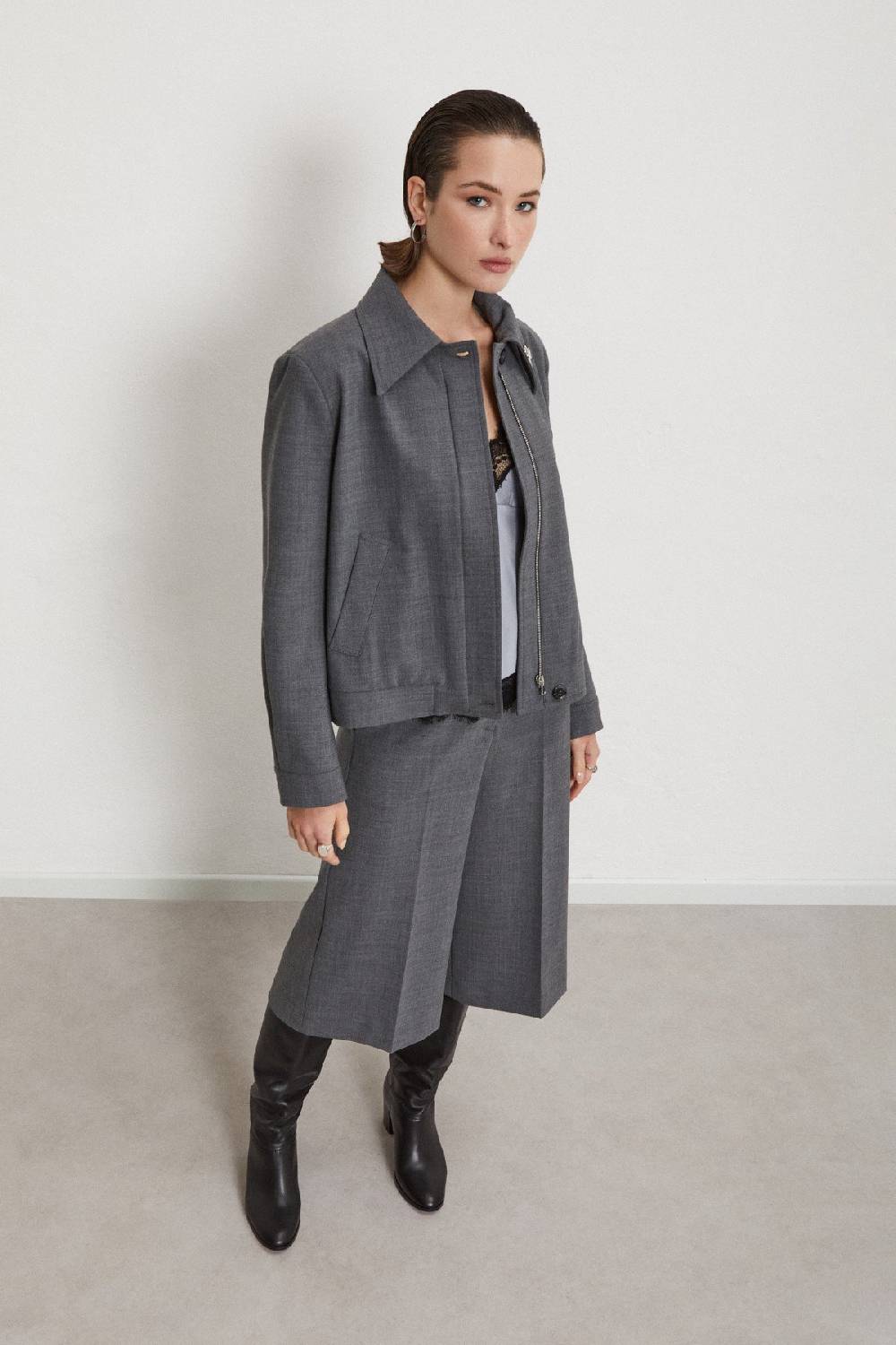 ottod'Ame Jacket with collar