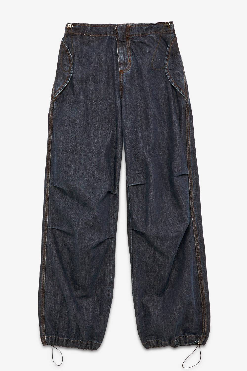 Ottod'Ame Jeans Cargo With Drawstring
