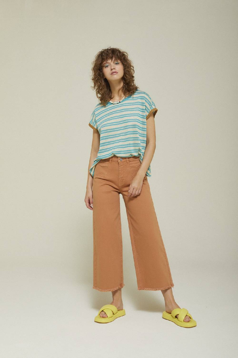 ottod'Ame Jeans Cropped French