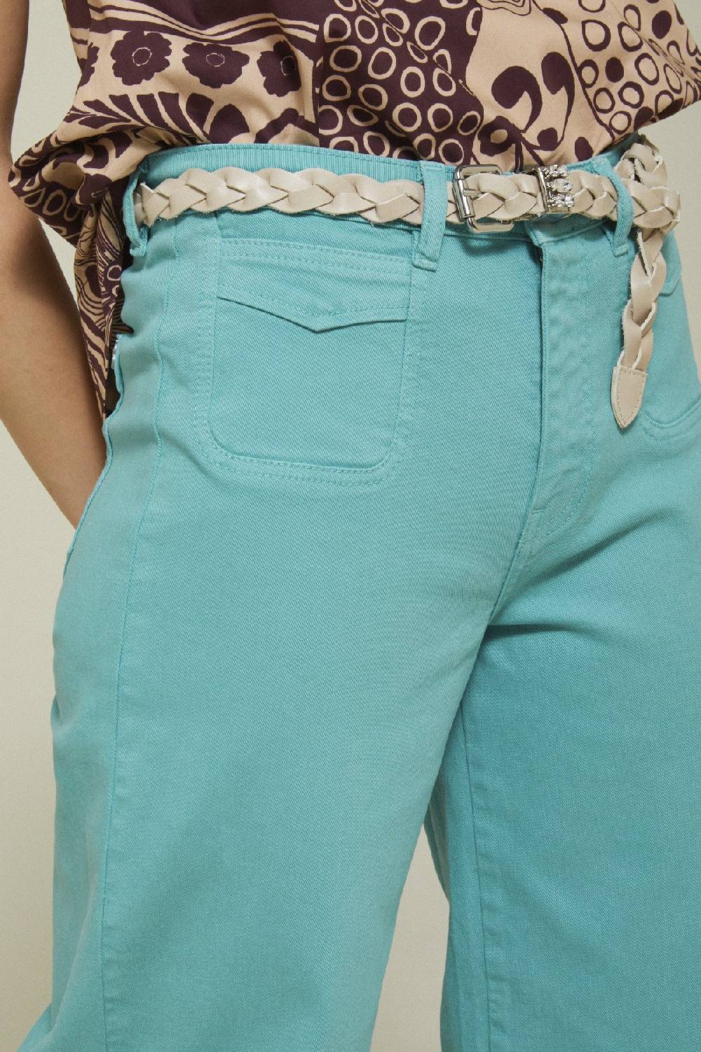 Ottod'Ame Jeans Cropped French