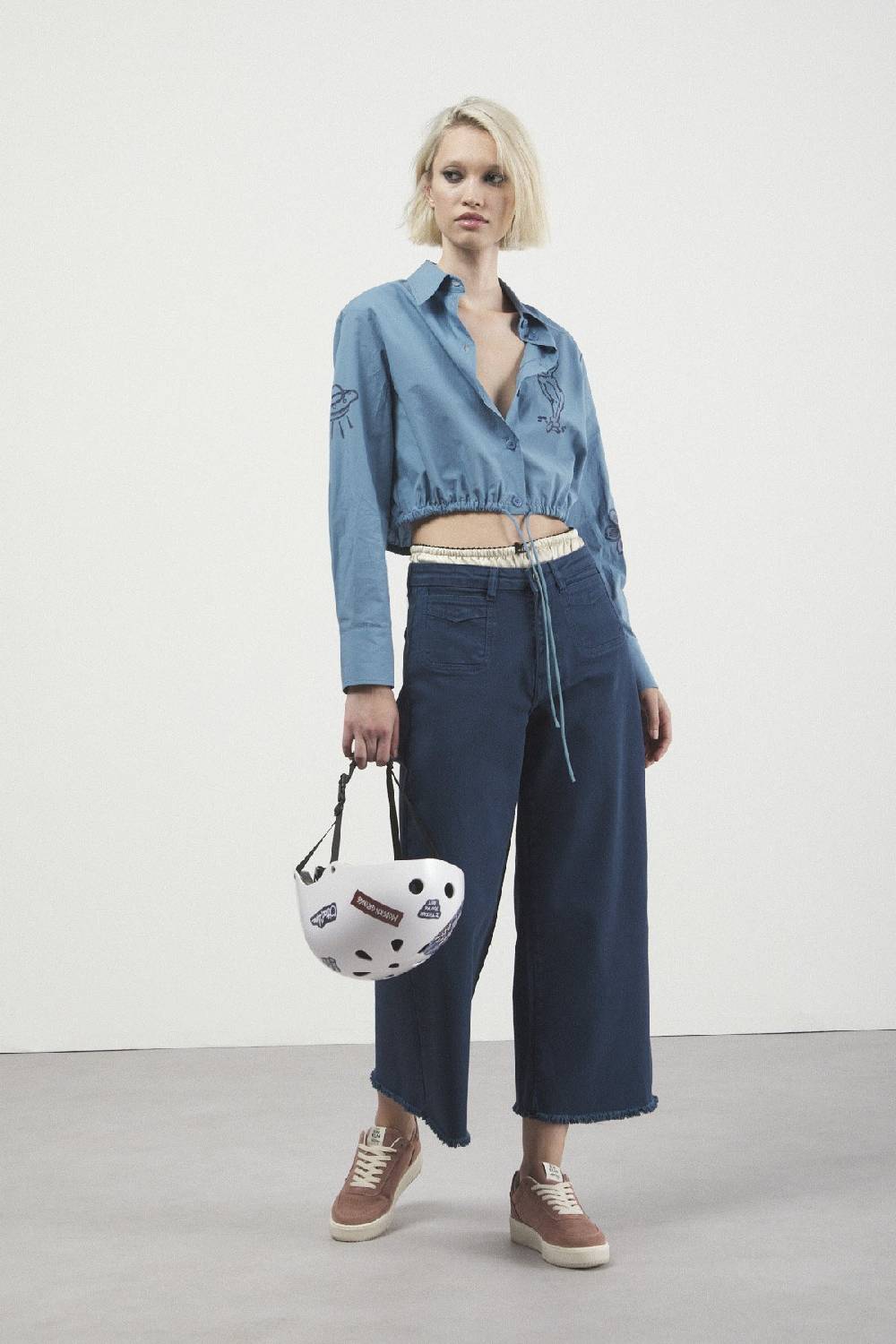 ottod'Ame Jeans Cropped French