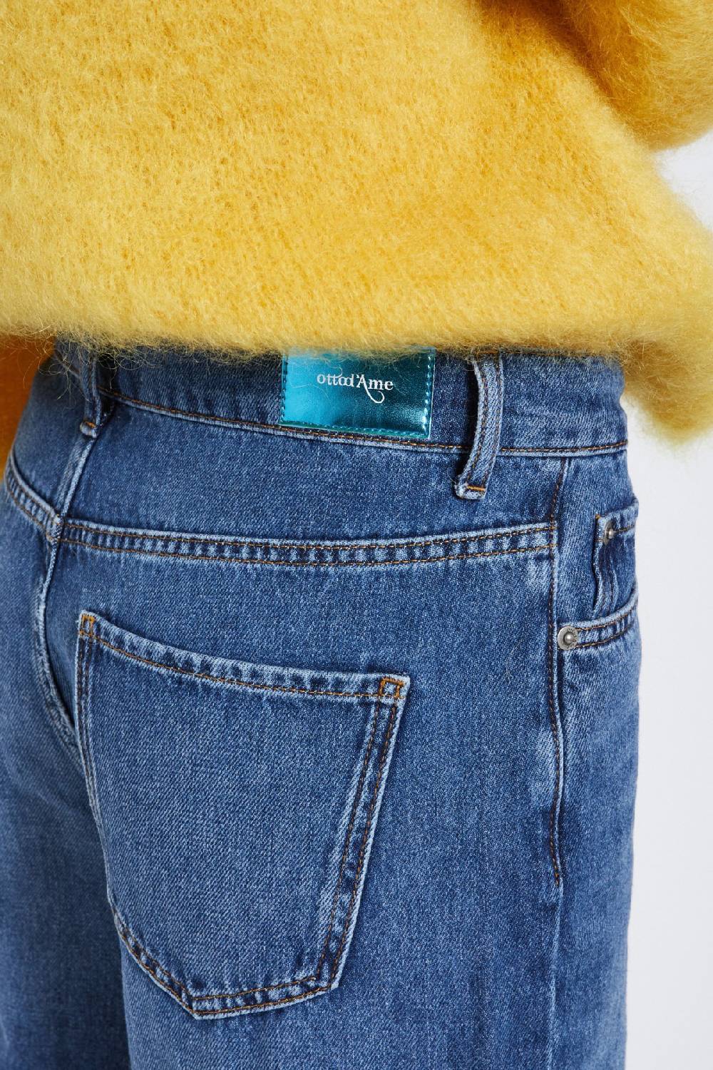 Ottod'Ame Jeans Straight Ankle