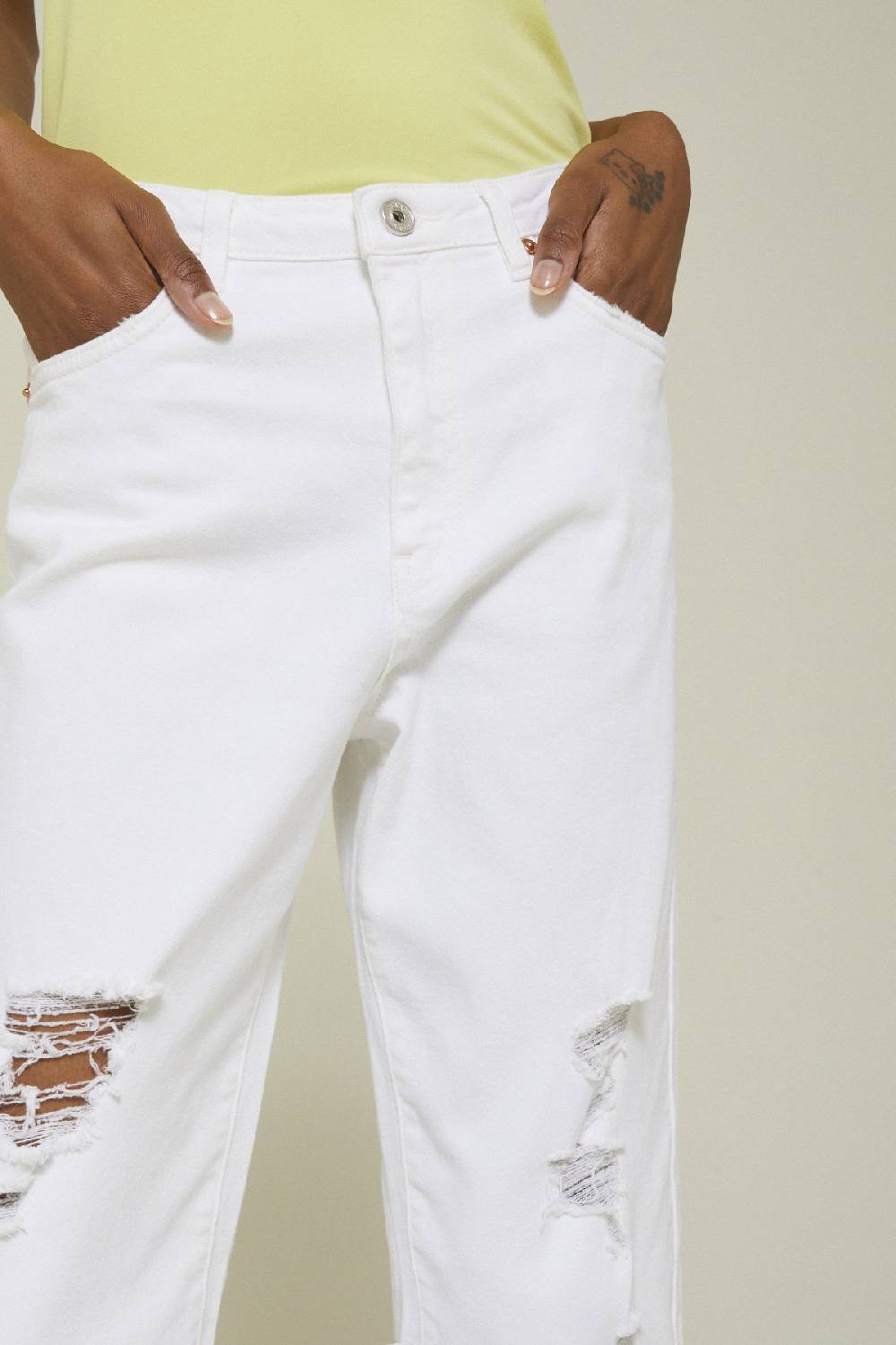 Ottod'Ame Jeans Straight Ankle