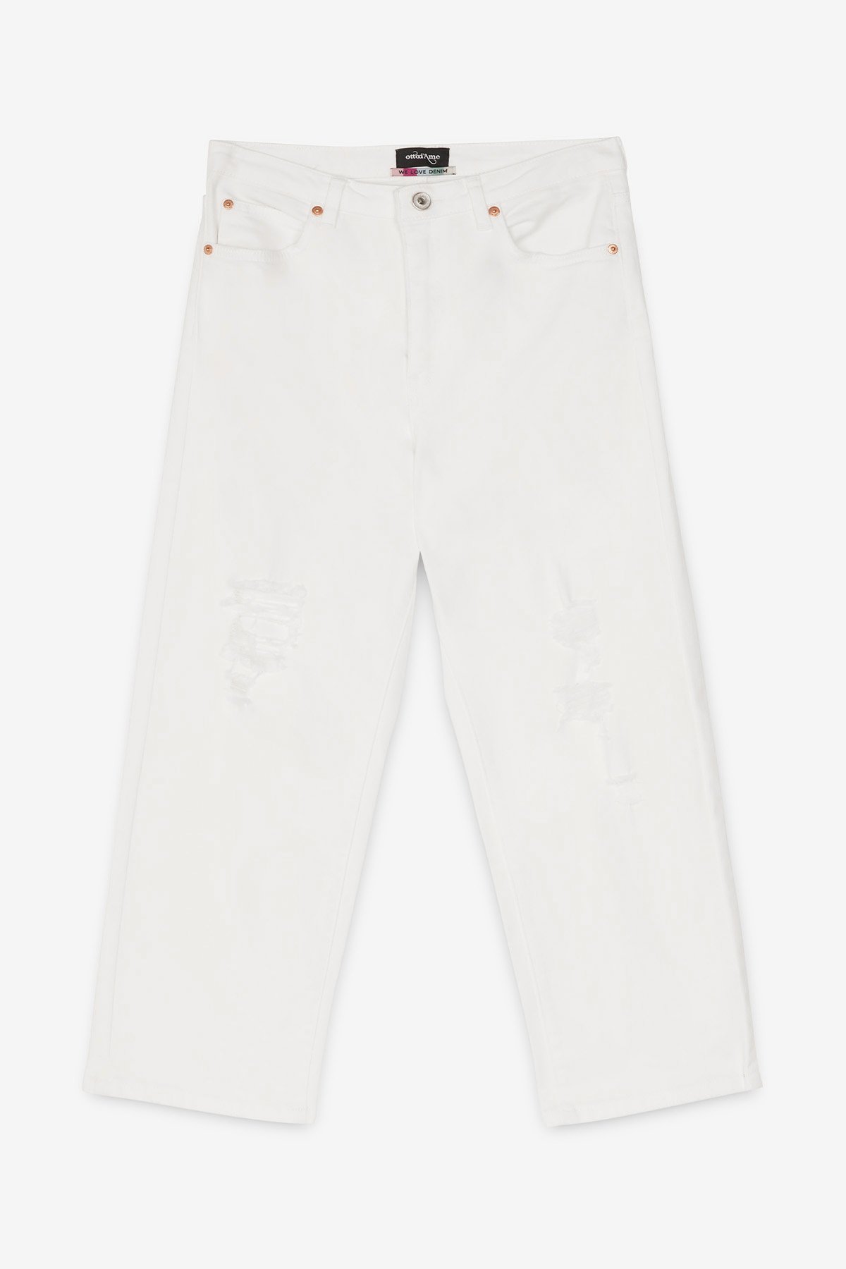 Ottod'Ame Jeans Straight Ankle