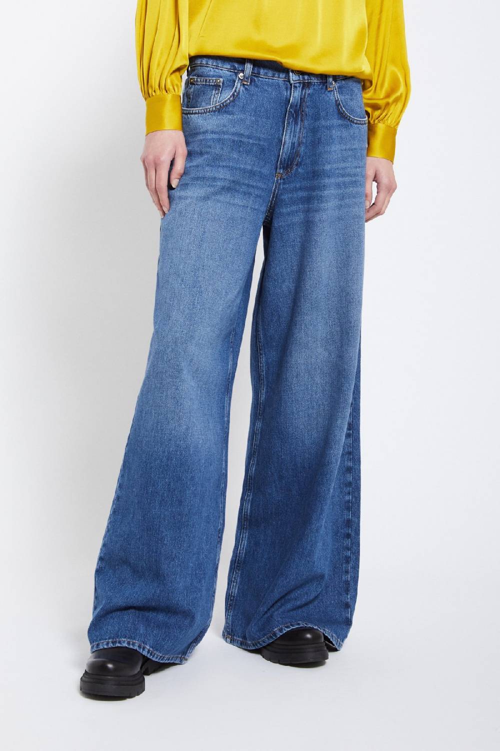 Ottod'Ame Jeans Wide Low Rise