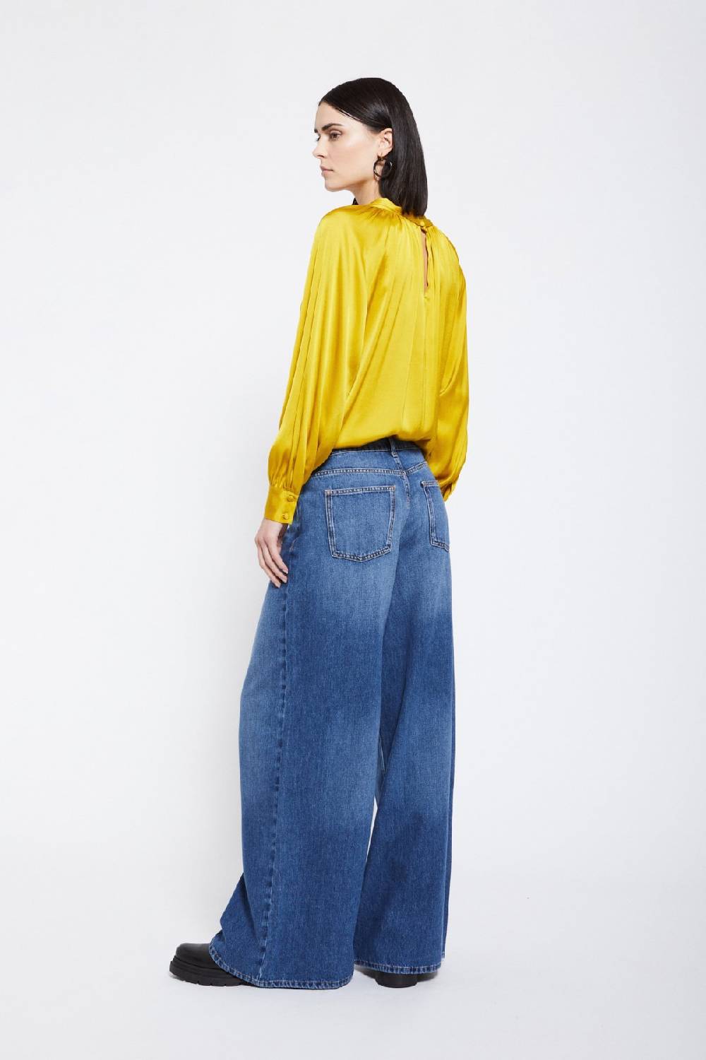 Ottod'Ame Jeans Wide Low Rise