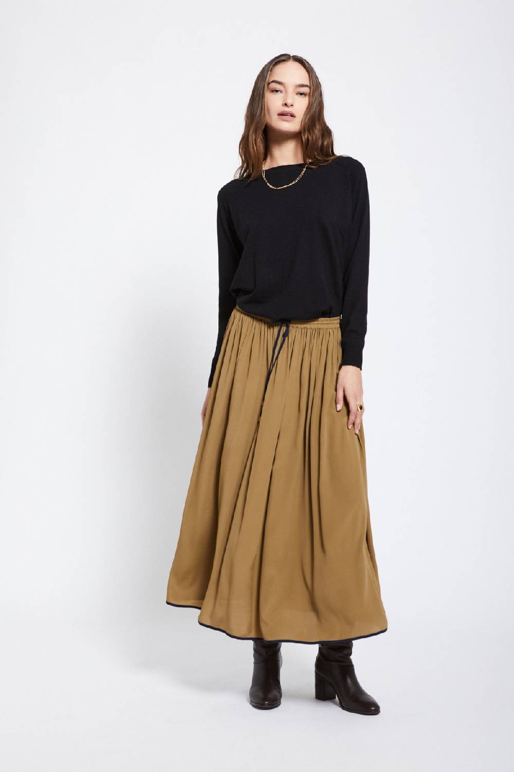 ottod'Ame Jumper with flared bottom