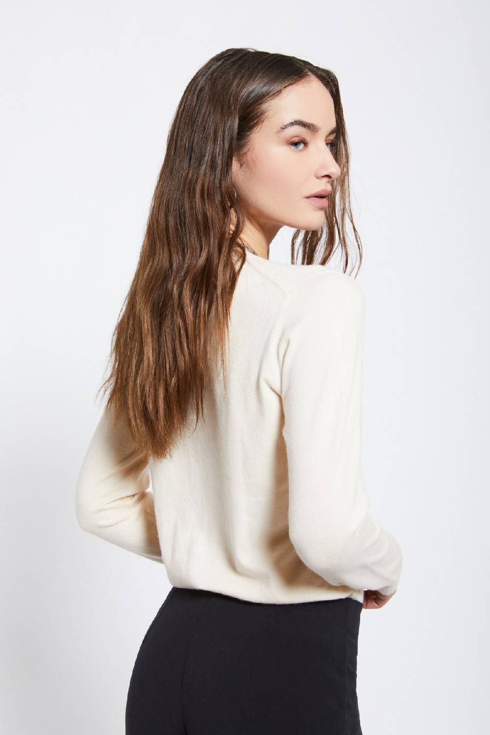 Ottod'Ame Jumper With Rounded Neck
