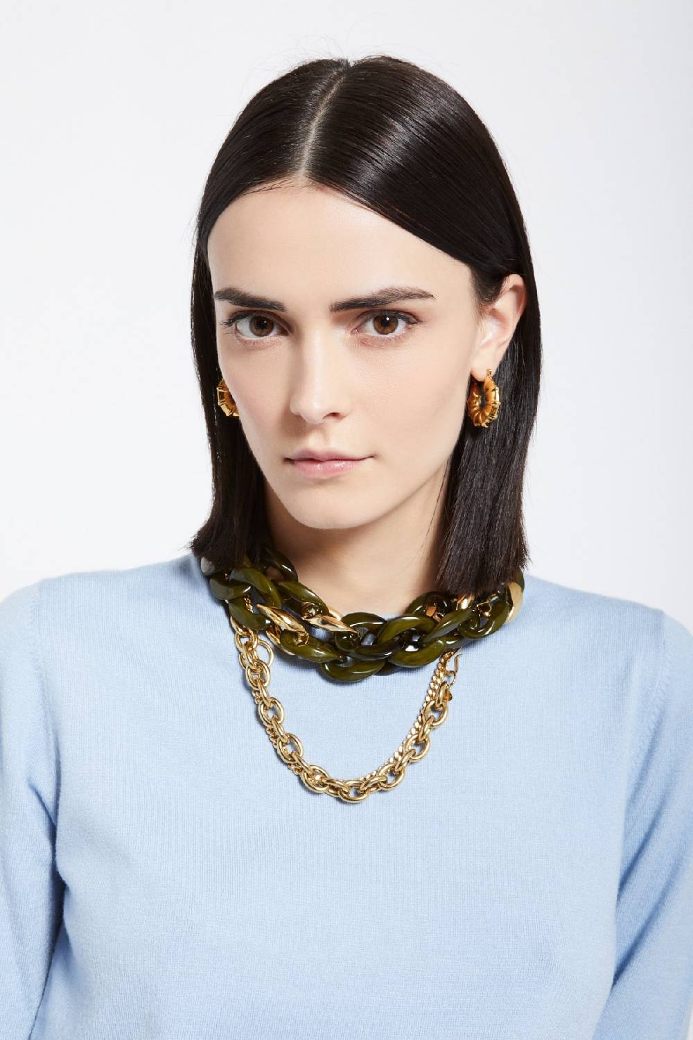 Ottod'Ame Jumper With Rounded Neck