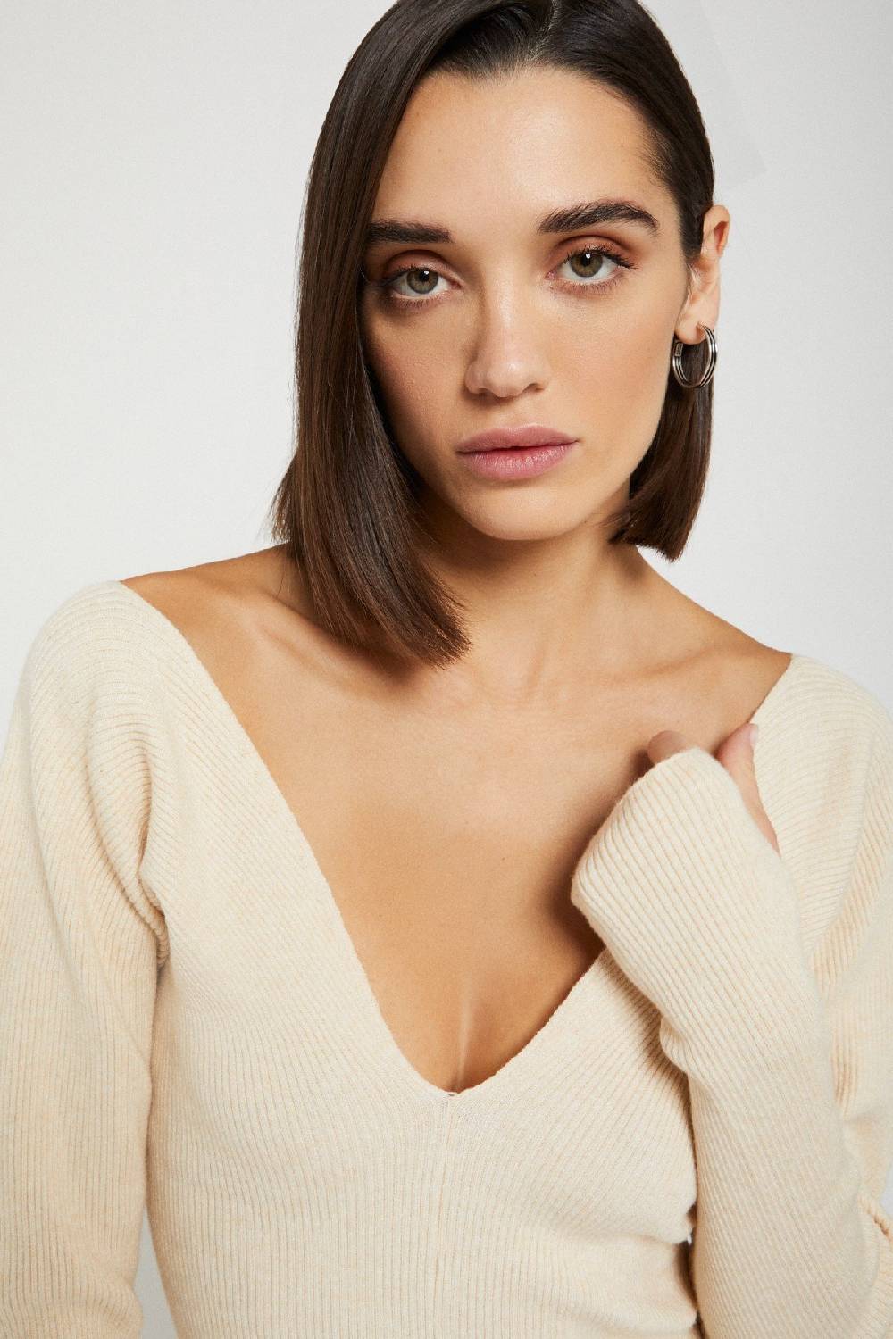 Ottod'Ame Jumper With V-neck