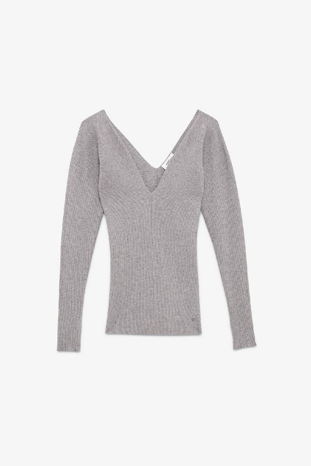 Ottod'Ame Jumper With V-neck