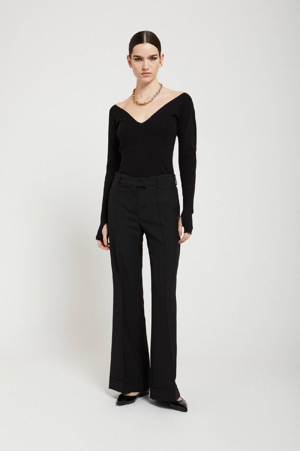 ottod'Ame Jumper with V-neck