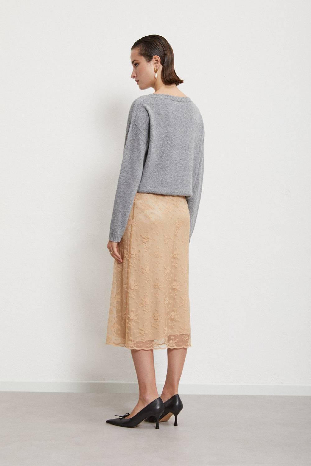 Ottod'Ame Lace Skirt