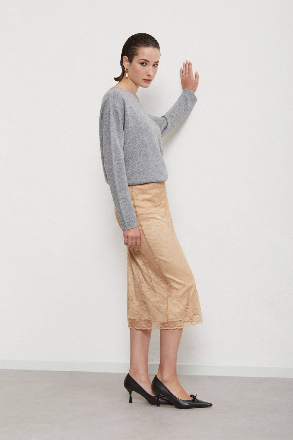 Ottod'Ame Lace Skirt