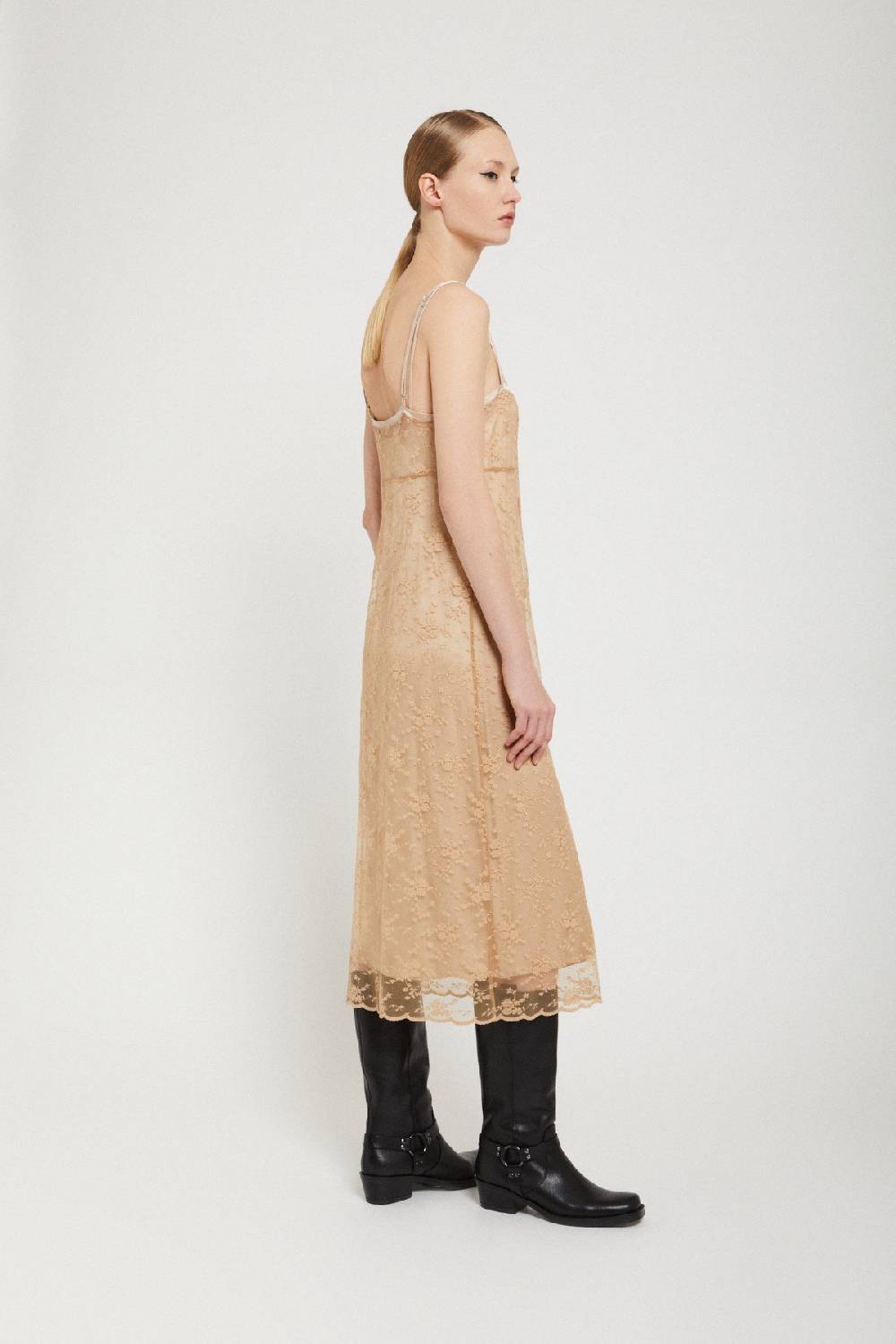 Ottod'Ame Lace Slip Dress