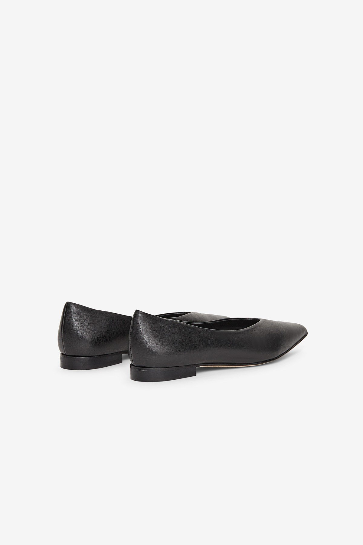 Ottod'Ame Leather Ballet Flat Mules
