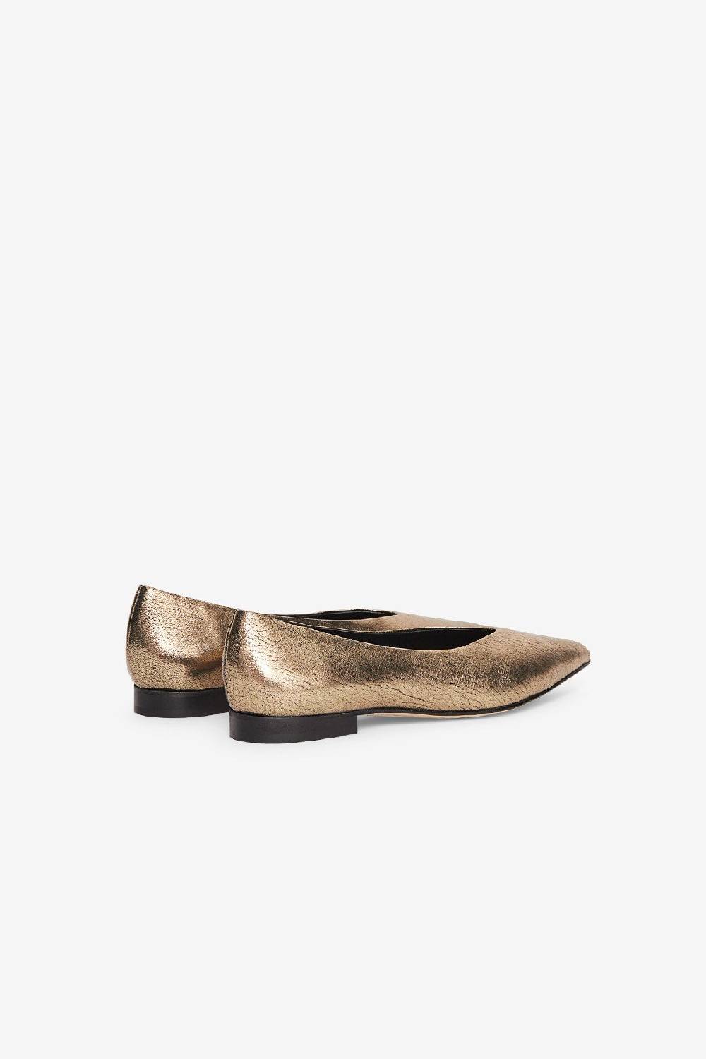 Ottod'Ame Leather Ballet Flat Mules