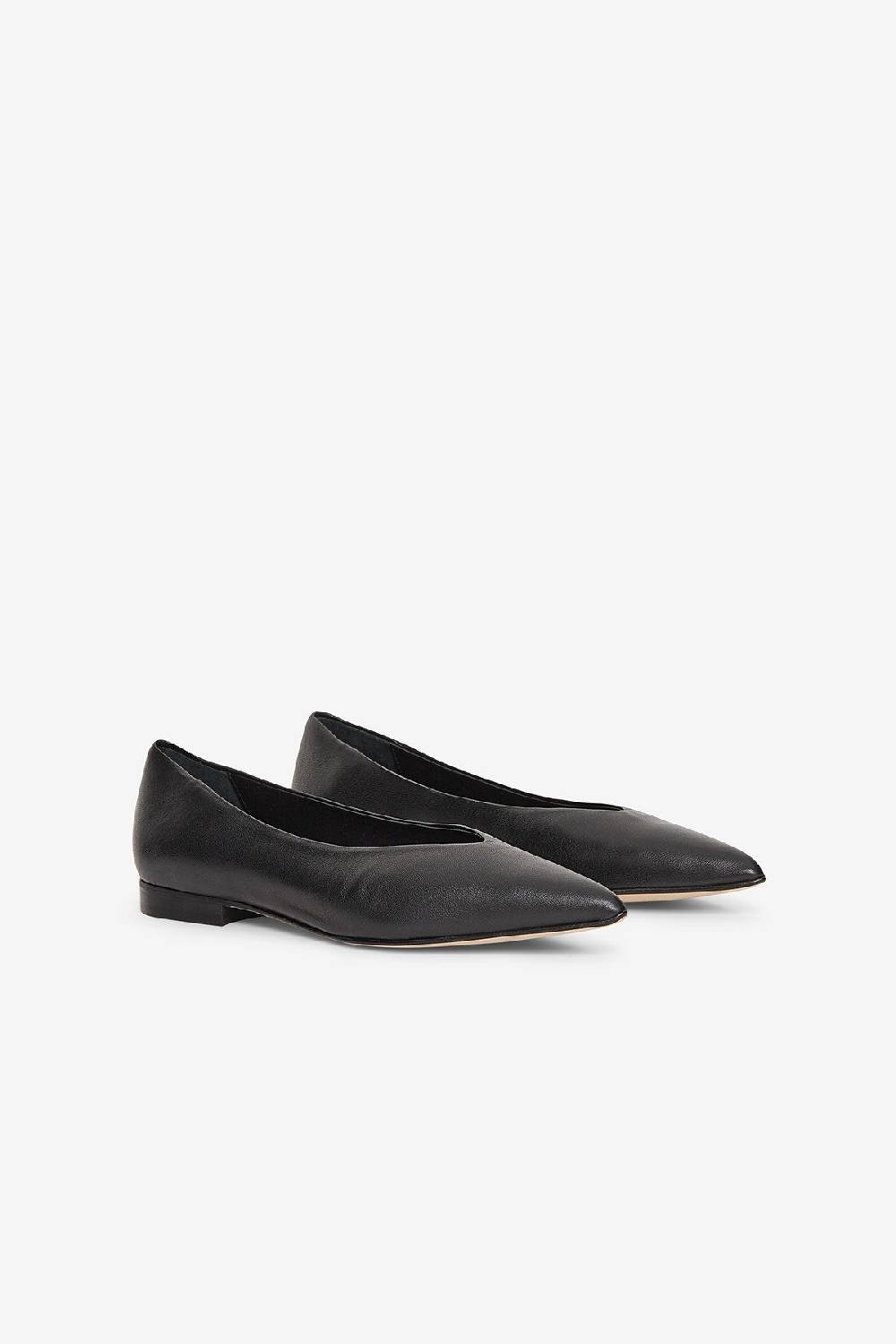 ottod'Ame Leather ballet flat mules