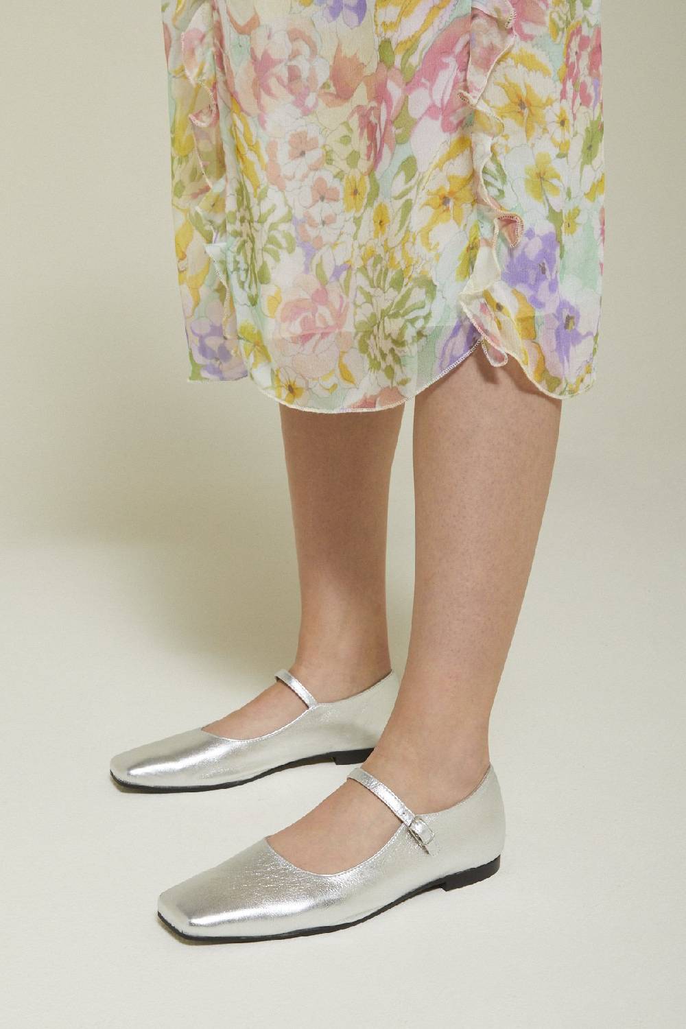 Ottod'Ame Leather Ballet Flats