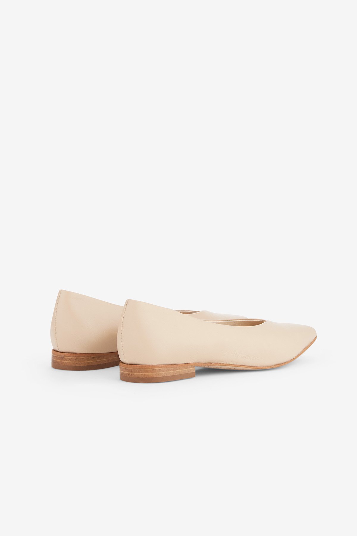 Ottod'Ame Leather Ballet Flats
