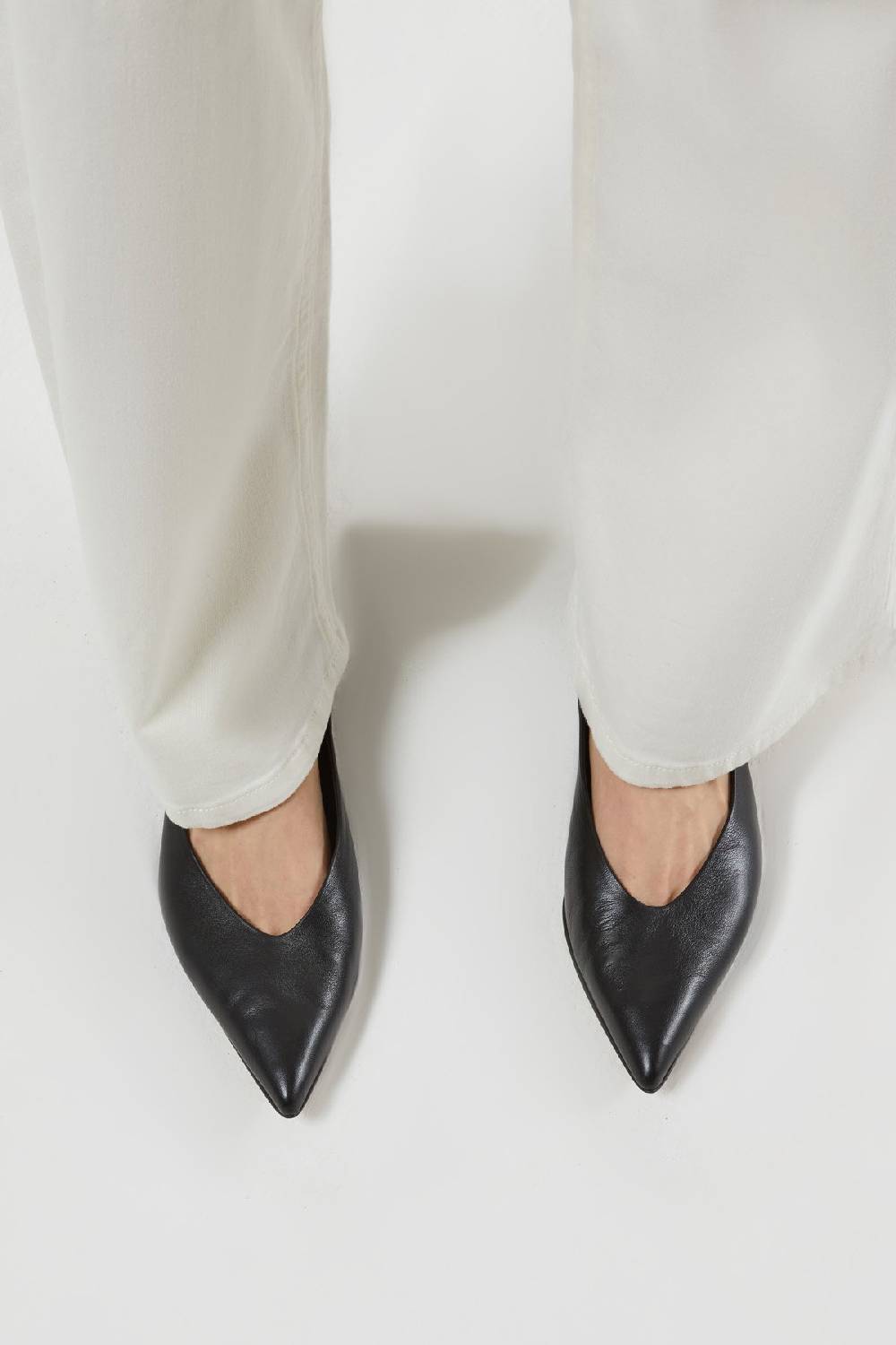 Ottod'Ame Leather Ballet Flats