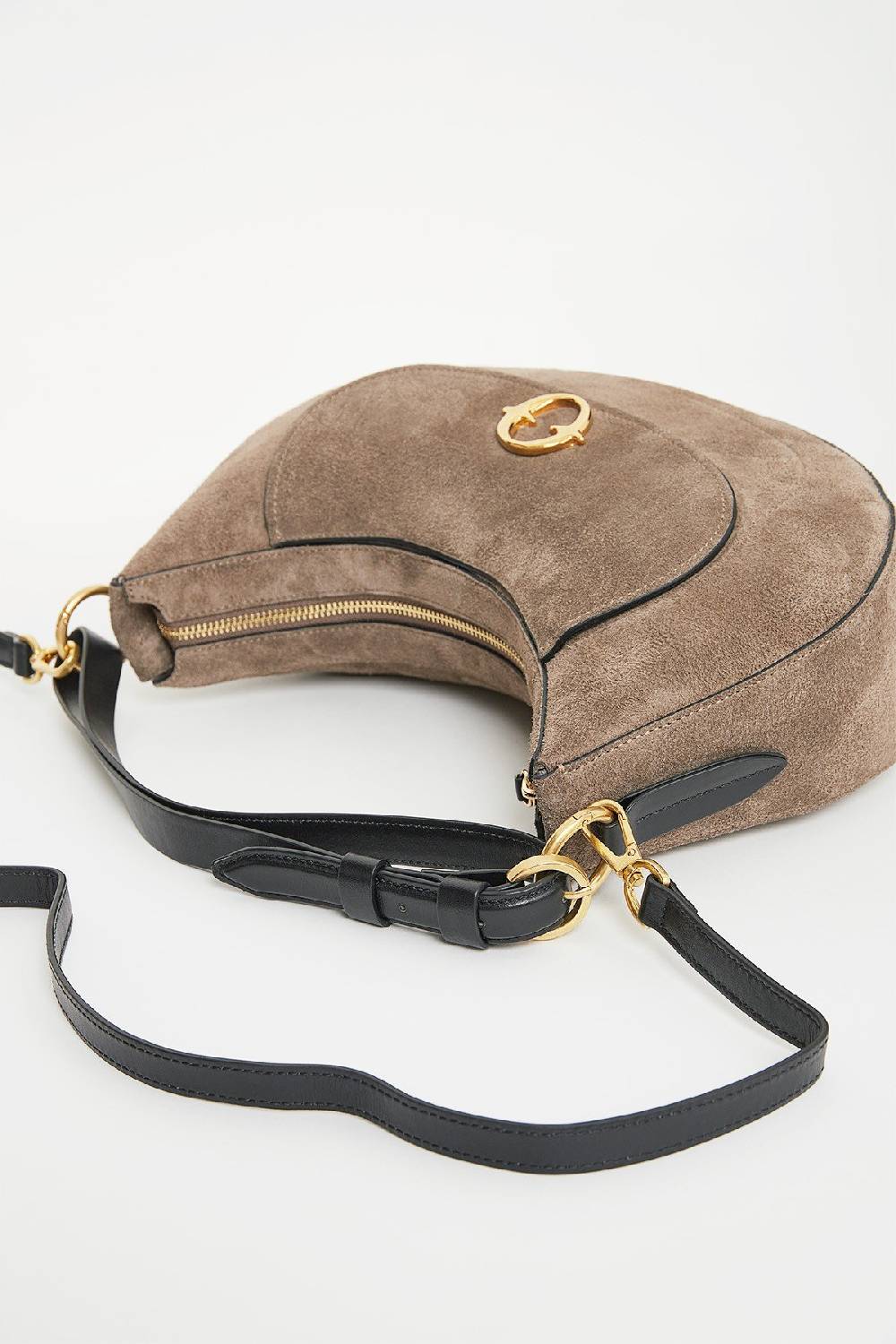 Ottod'Ame Leather Belly Maxi Bag