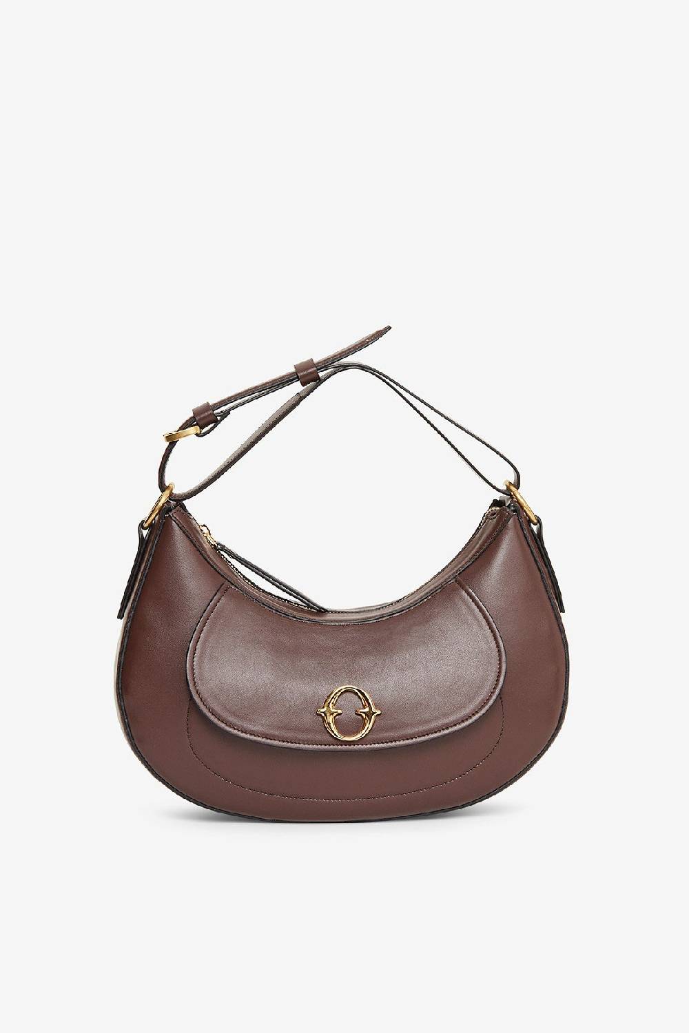 ottod'Ame Leather belly maxi bag