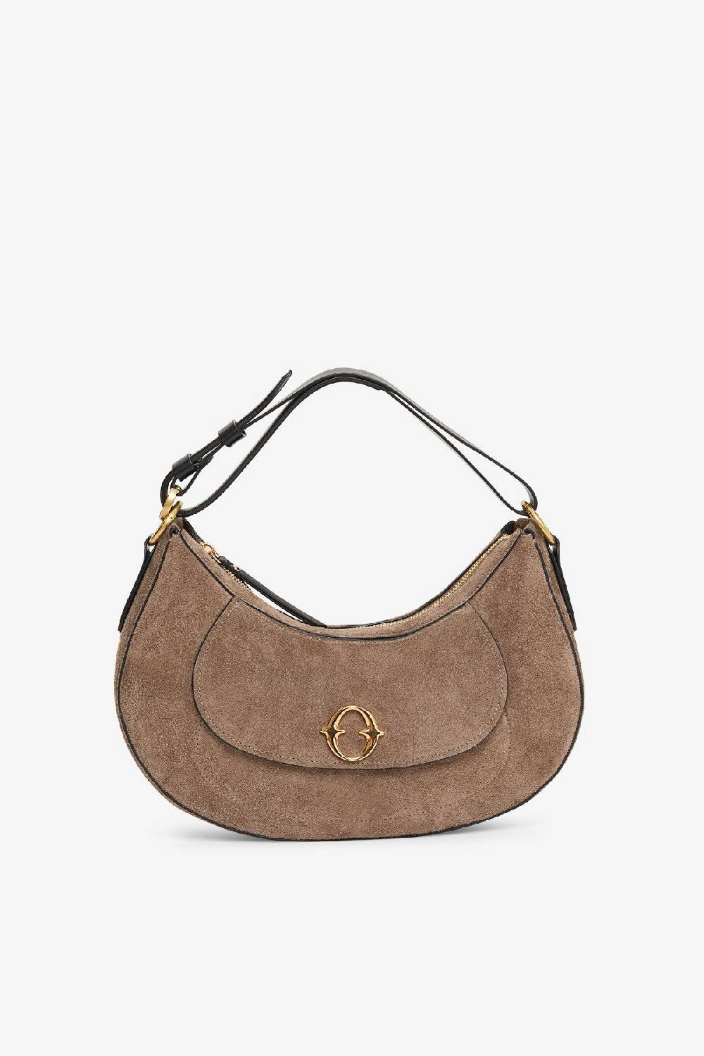 ottod'Ame Leather belly maxi bag