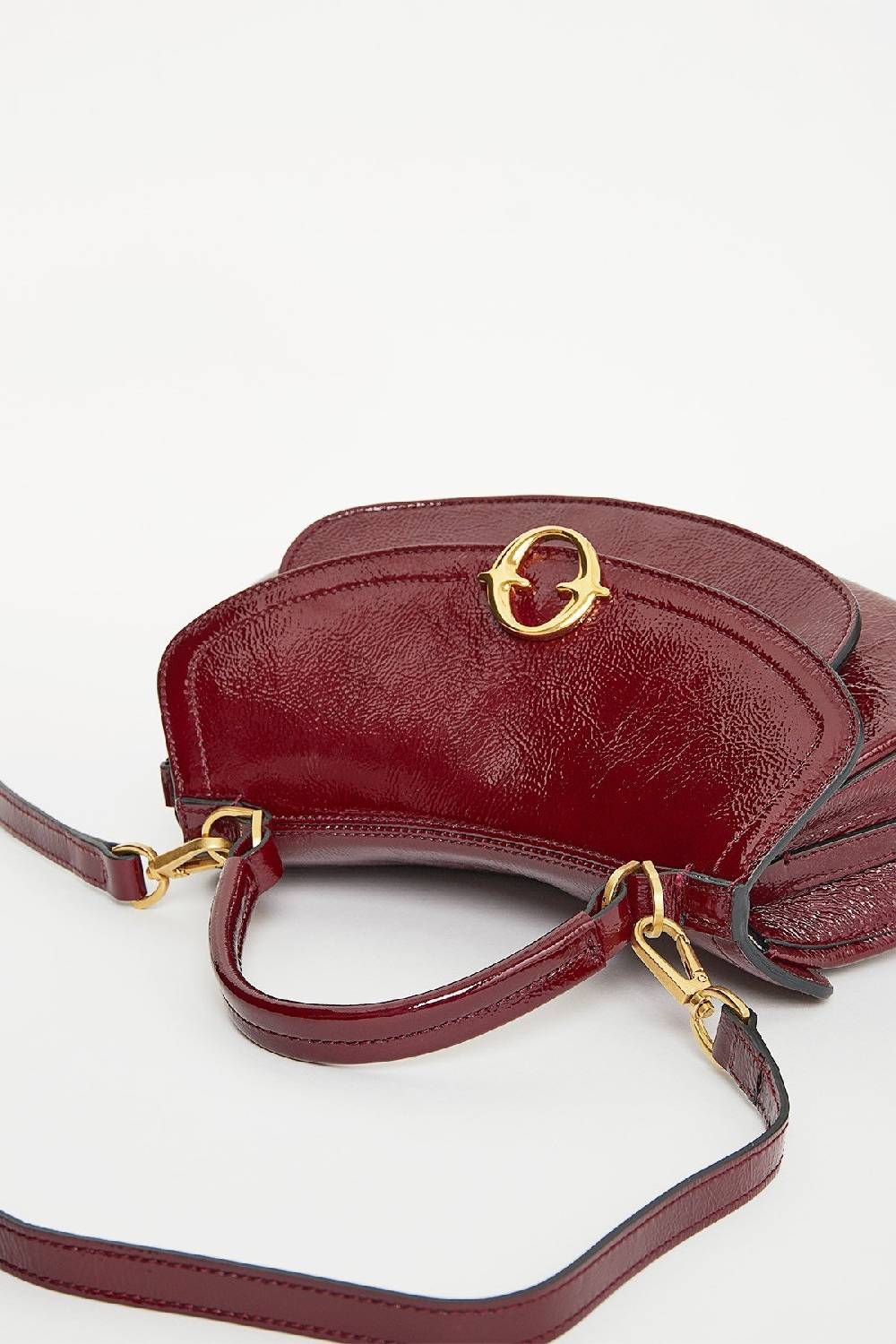 Ottod'Ame Leather Belly Mini Bag