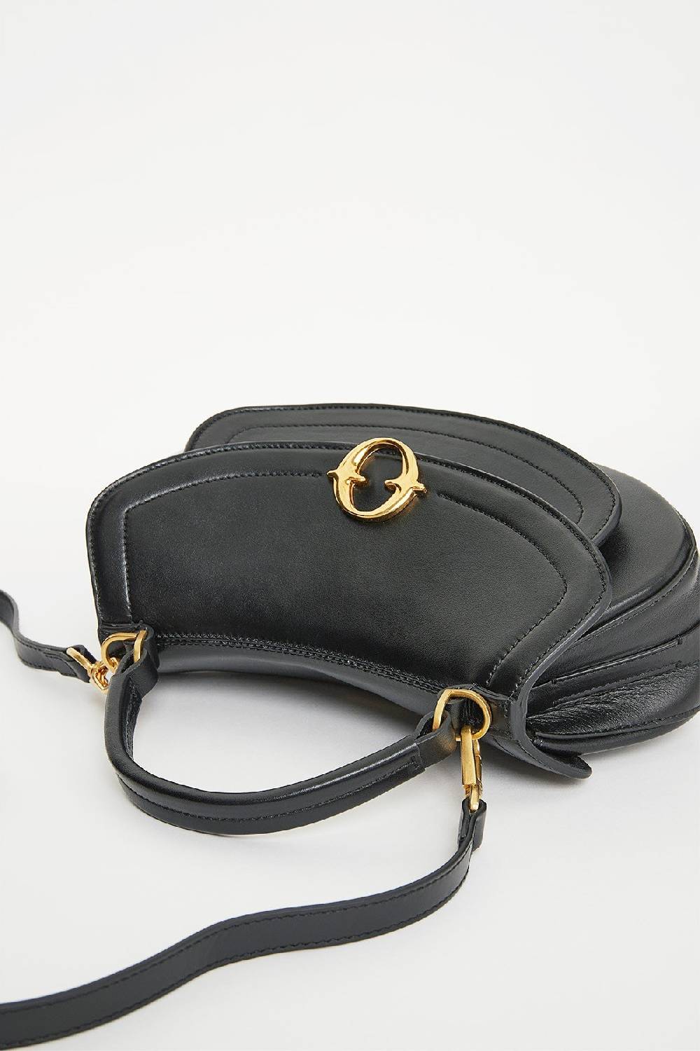 Ottod'Ame Leather Belly Mini Bag