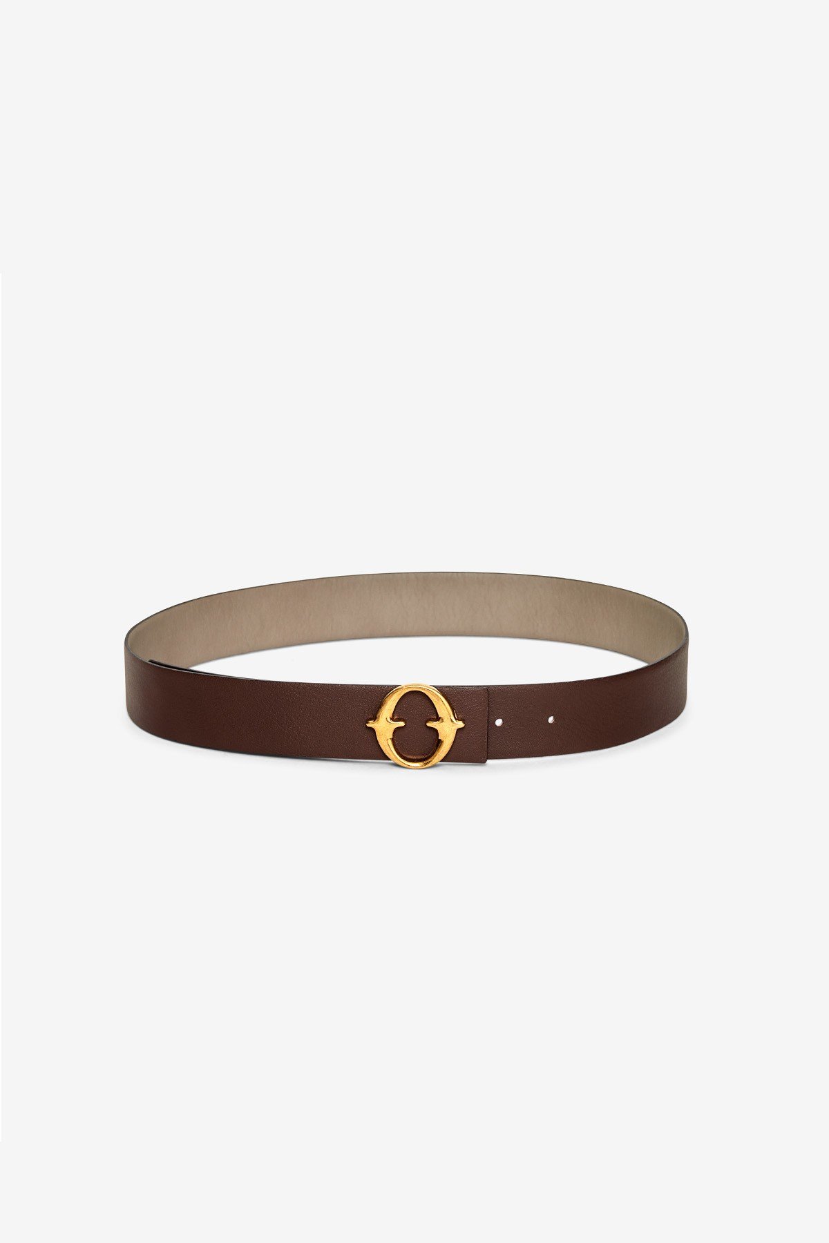 Ottod'Ame Leather Belt With Bukle