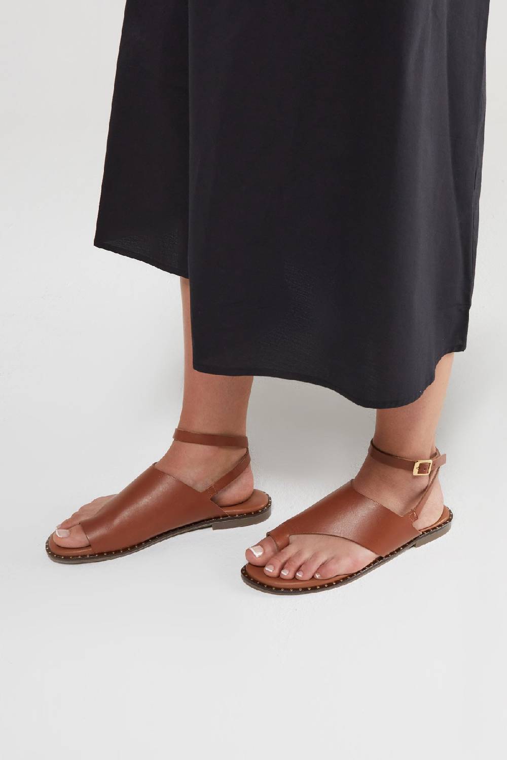 Ottod'Ame Leather Flip Flops
